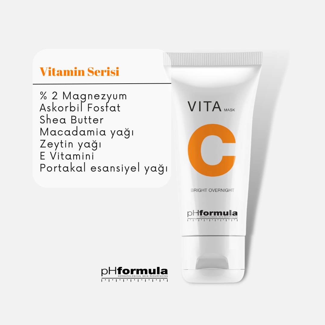 VITA C Bright Overnight Mask 50 ml Vitamin Serisi