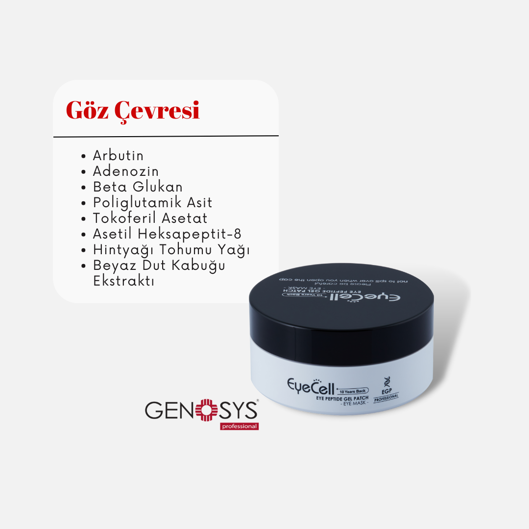 Eyecell Peptide Gel Patch 30 çift